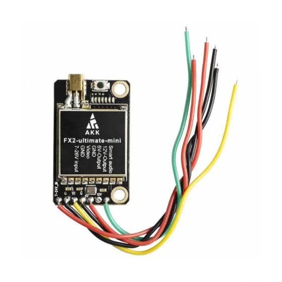 Großhandel AKK FX2 Ultimate Mini 5,8 GHz 40CH 25mW/200mW/600mW/1200mW Umschaltbar für RC Racing Drone RC Quadcopter